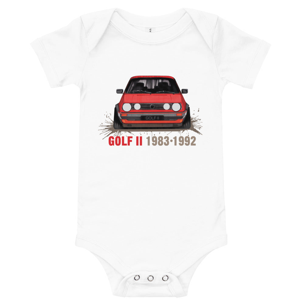 Baby short sleeve one piece − VW Golf II