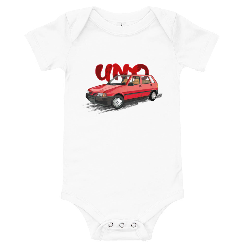 Baby short sleeve one piece − Fiat UNO