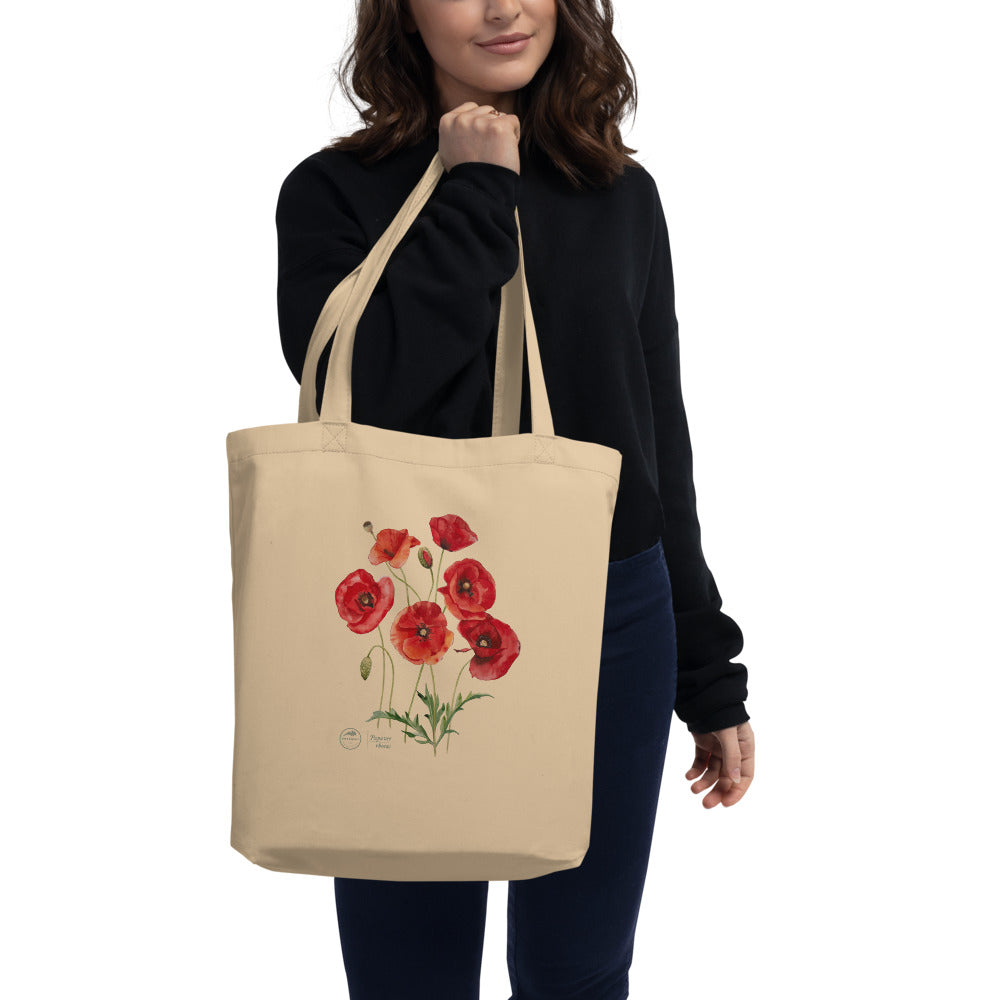 Eco Tote Bag Poppies