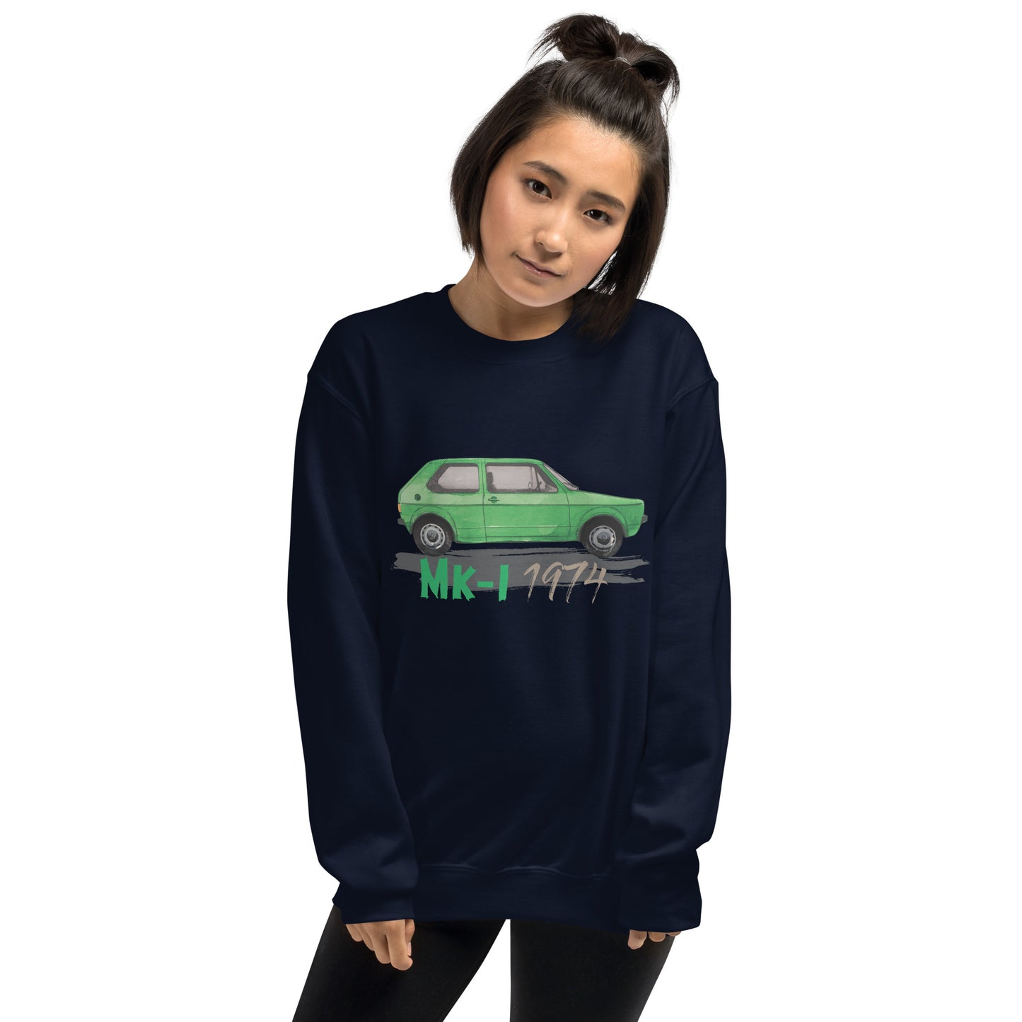 Unisex Sweatshirt − VW Golf I green