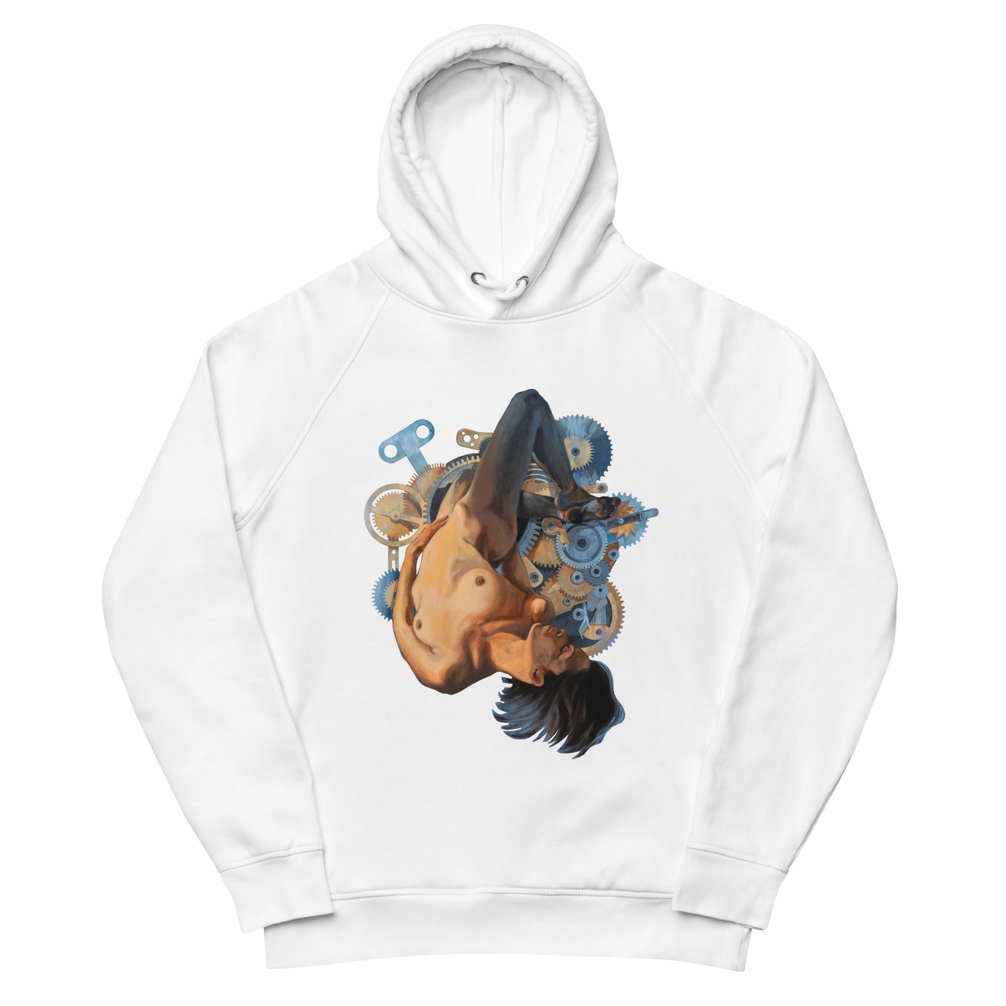 Unisex pullover hoodie - Machine of being