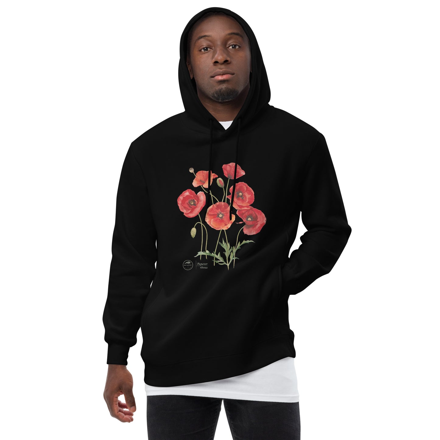 Unisex fashion hoodie - Poppies