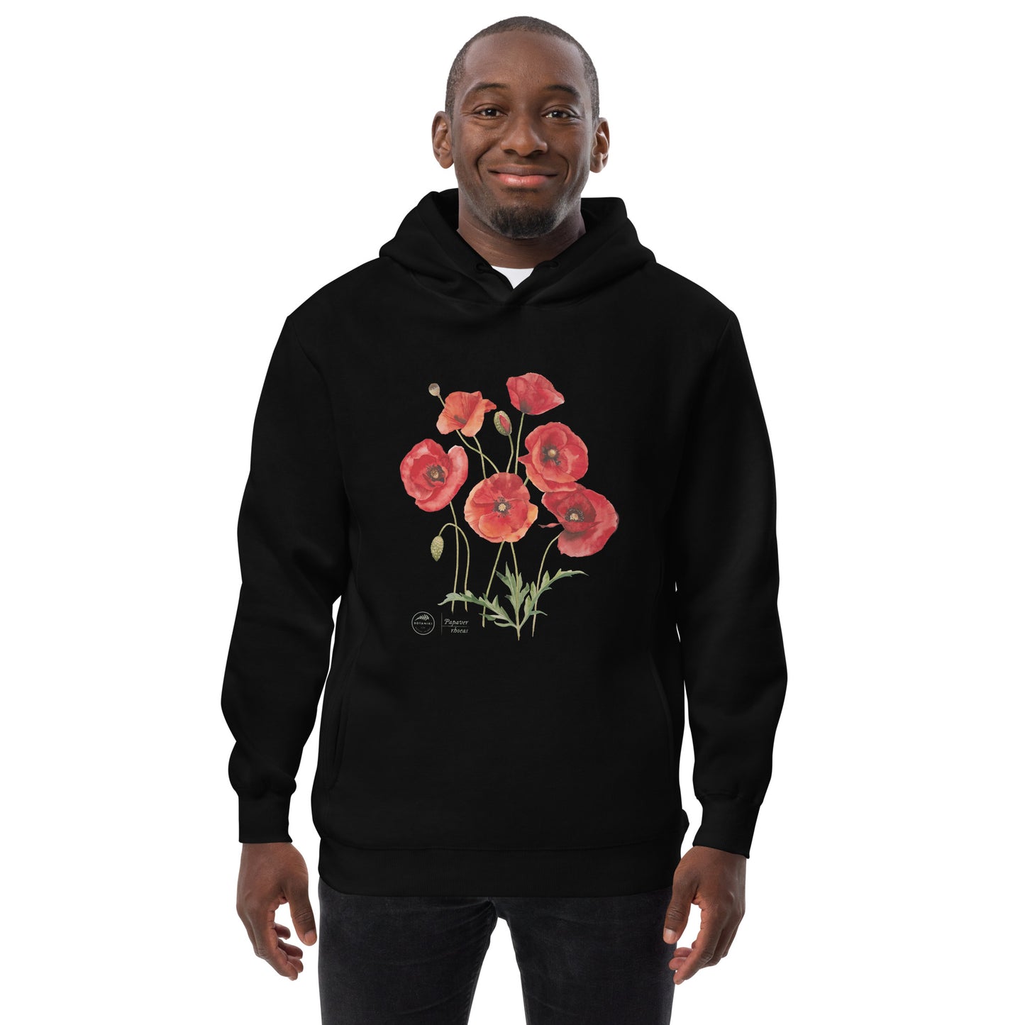Unisex fashion hoodie - Poppies