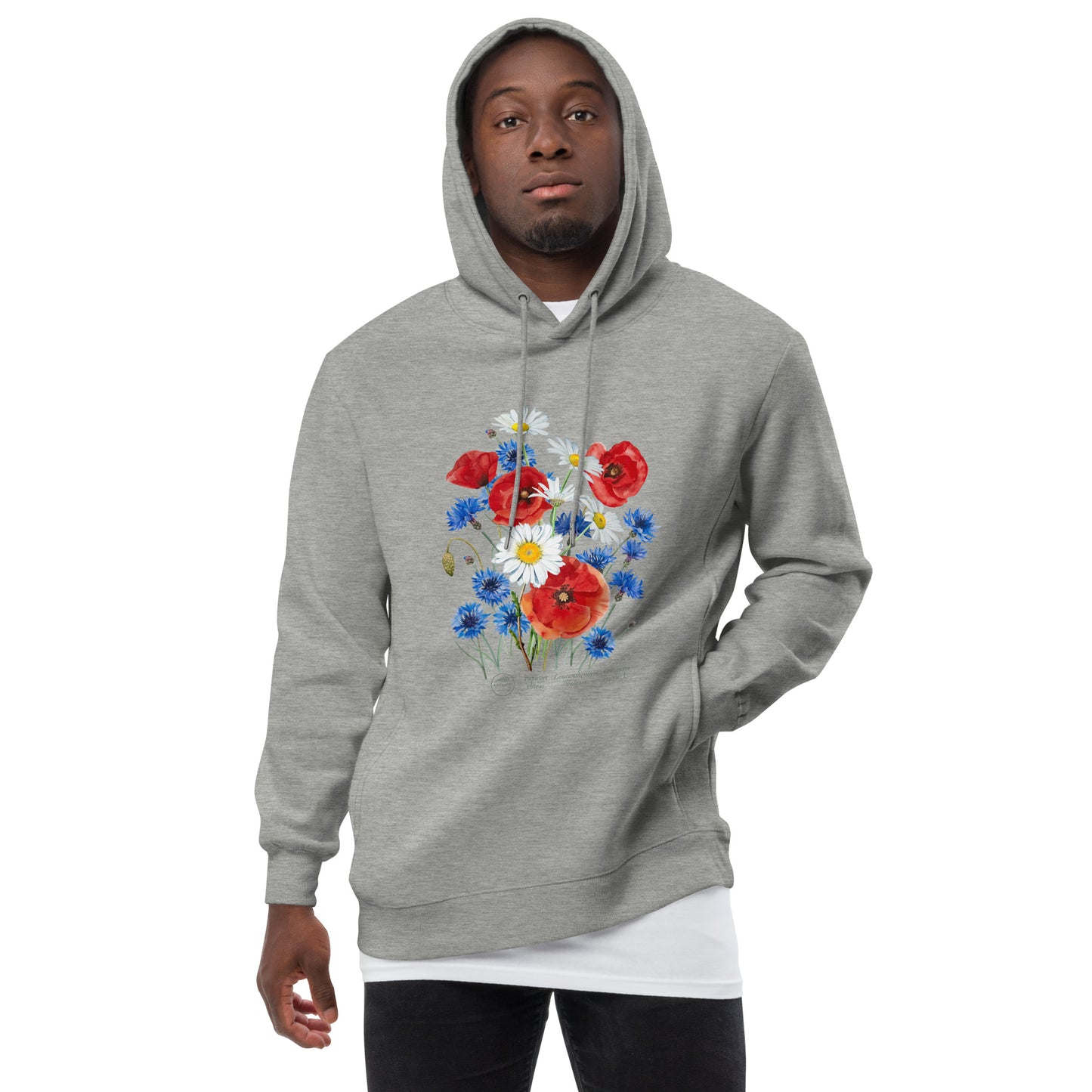 Unisex fashion hoodie - Field flowers