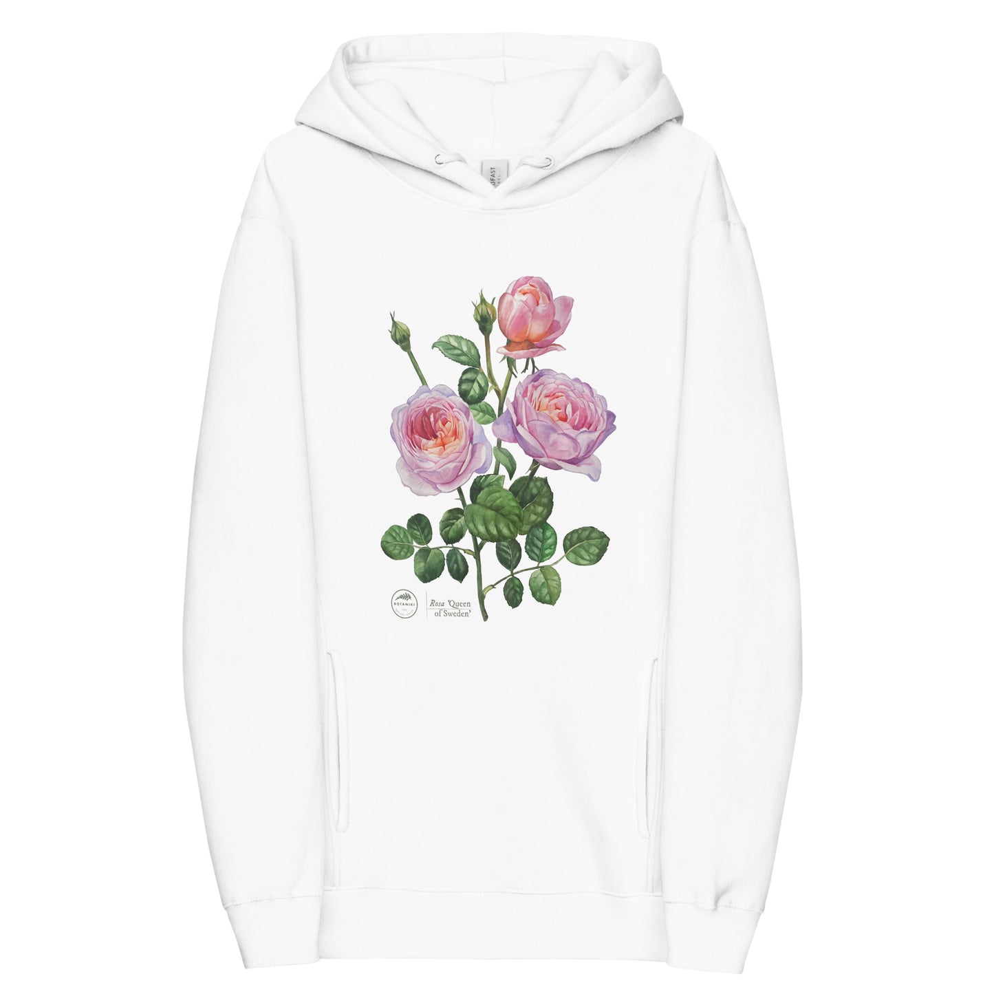 Unisex fashion hoodie - Rose 'Queen of Sweden