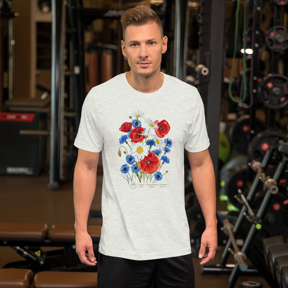 Unisex t-shirt - Field flowers