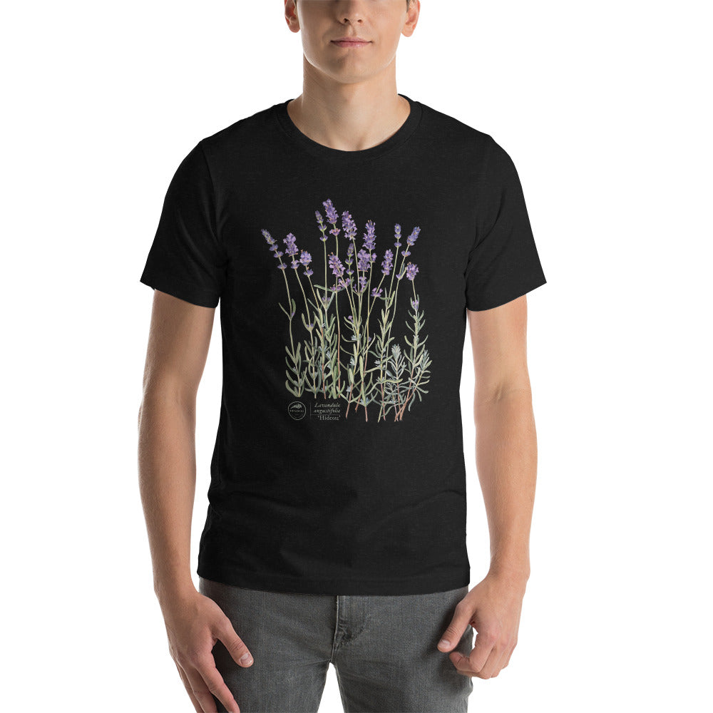 Short-sleeve unisex t-shirt Lavender 'Hidcote'