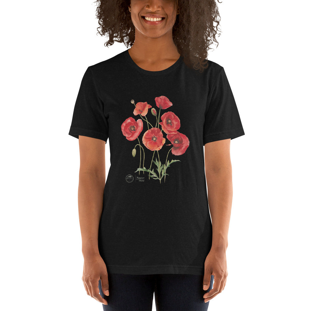 Short-sleeve unisex t-shirt Poppies