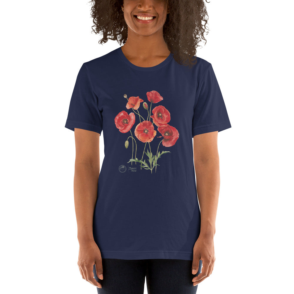 Short-sleeve unisex t-shirt Poppies