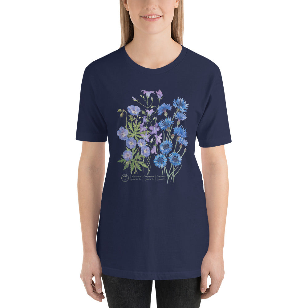 Unisex t-shirt - Blue meadow