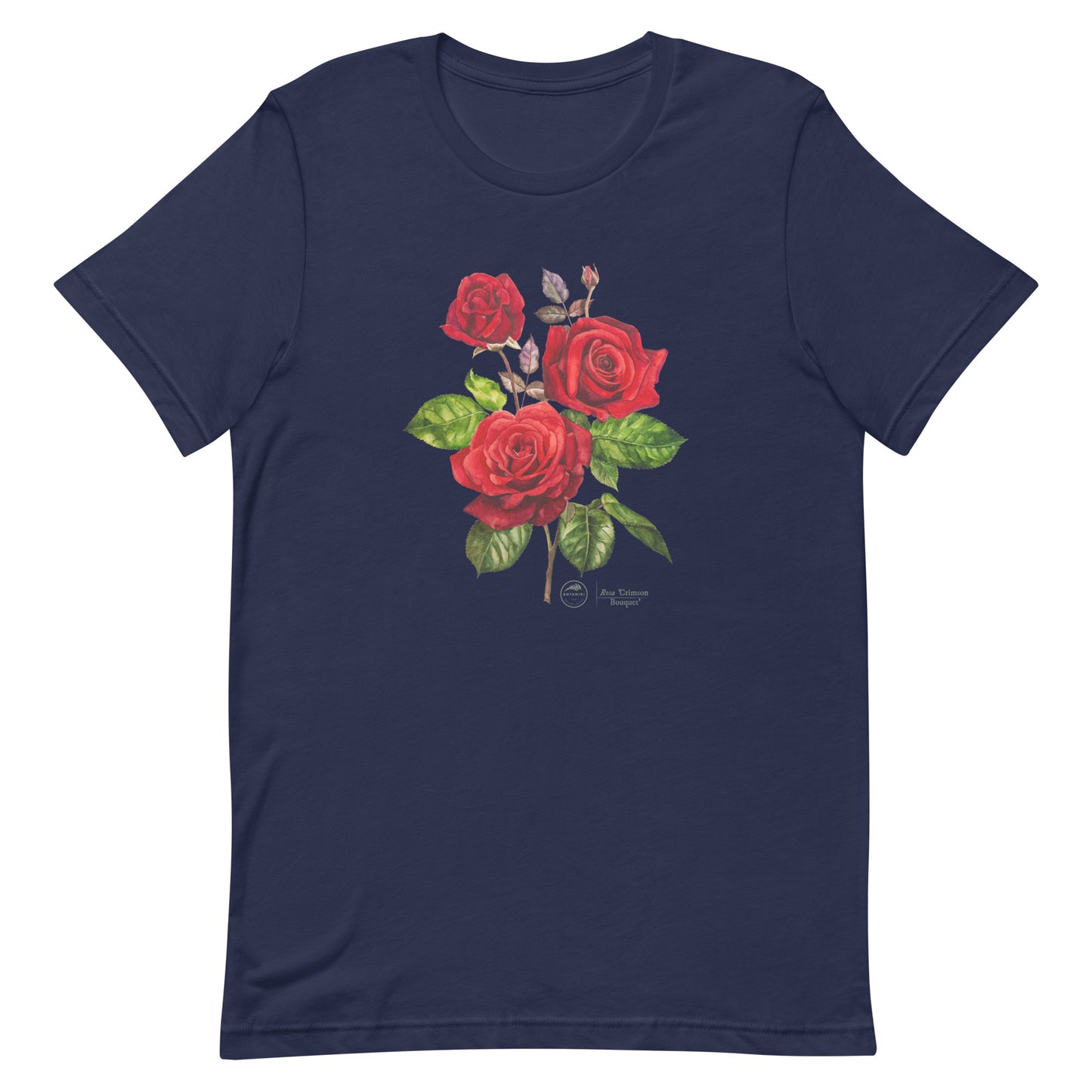 Unisex t-shirt - Rose 'Crimson Bouquet'