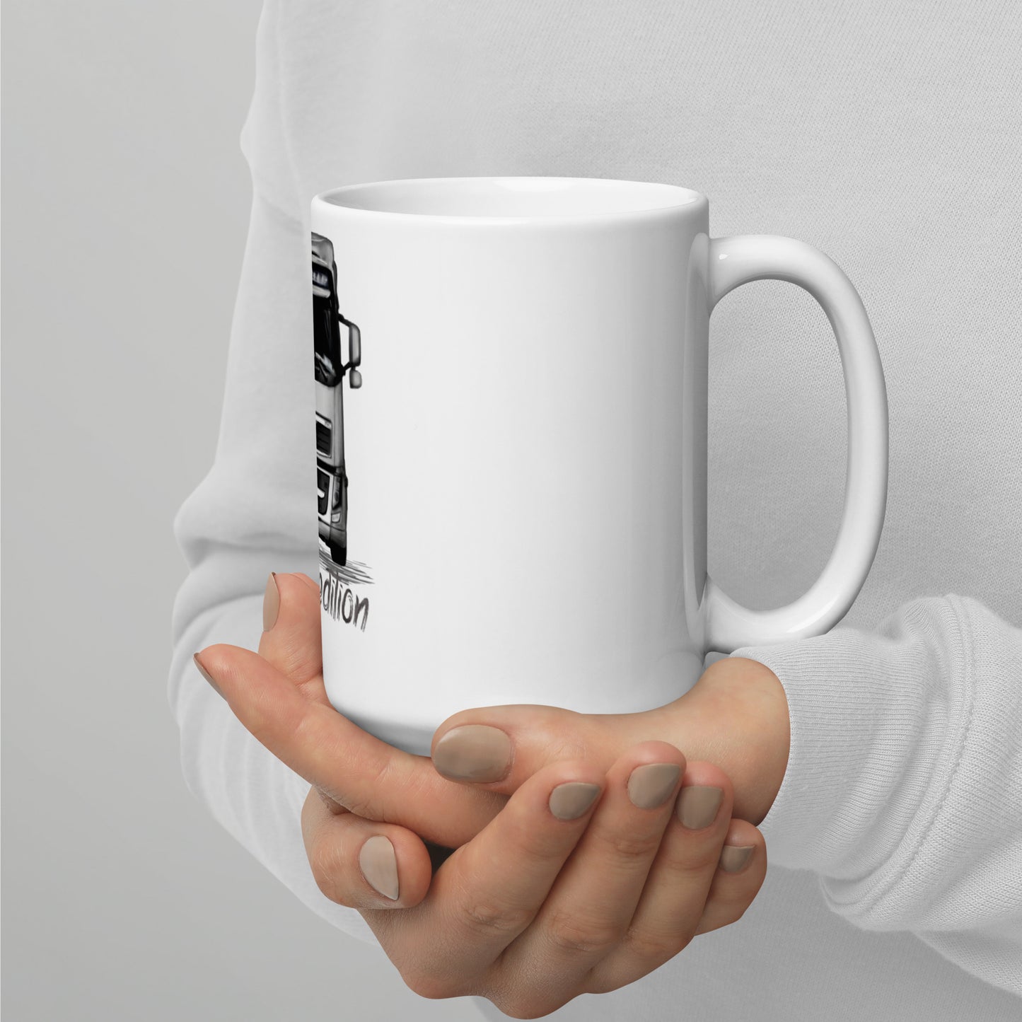 White glossy mug − Volvo FH