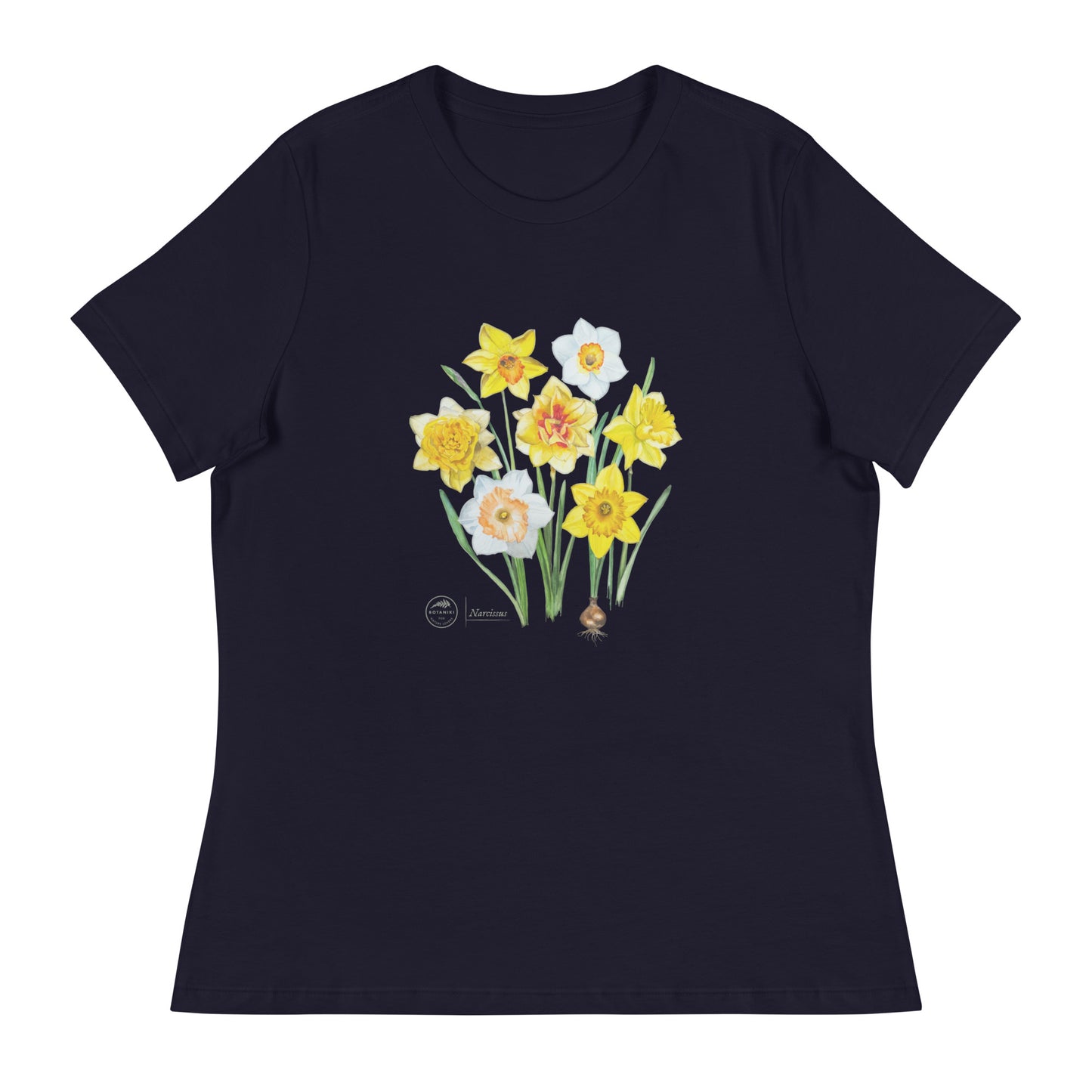 Women's Relaxed T-Shirt - Daffodils
