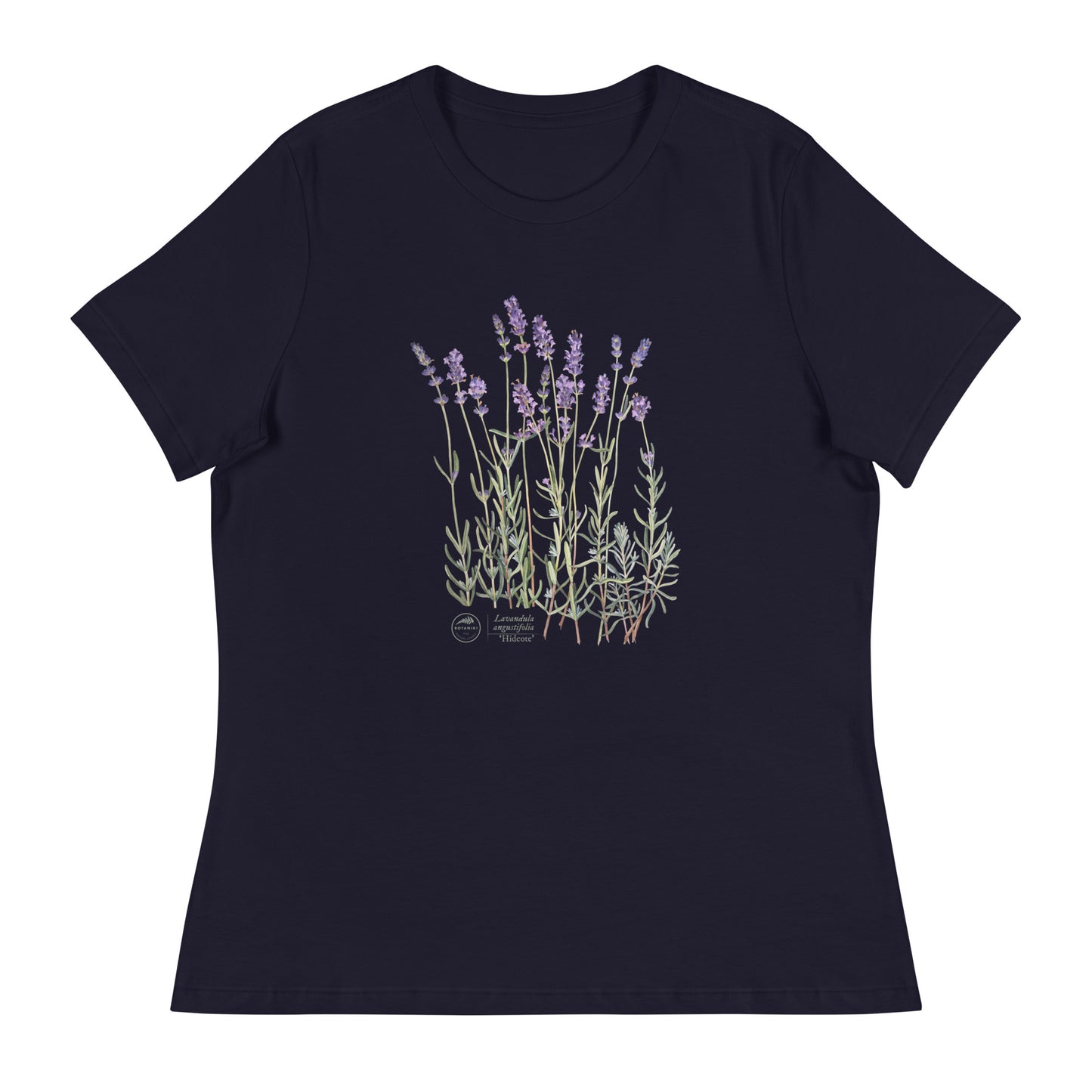 Women's Relaxed T-Shirt - Lavender 'Hidcote'